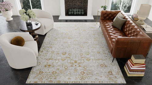 Golden Fleece Golden Fleece Oasis Luxury Rug Render 2