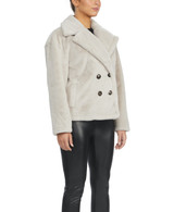 Stone | Rollande Faux Fur Coat