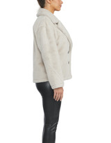Stone | Rollande Faux Fur Coat