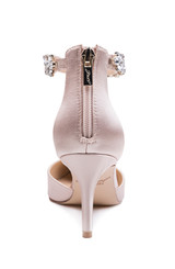 Champagne | Raleigh Pointed Toe Kitten D'Orsay