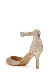 Lt. Gold | Raleigh Pointed Toe Kitten D'Orsay