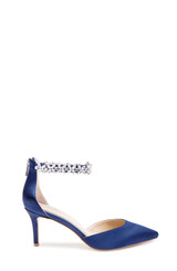 Navy | Raleigh Pointed Toe Kitten D'Orsay