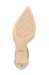 Silver Glitter | Raleigh Pointed Toe Kitten D'Orsay