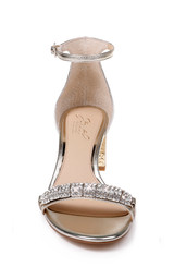 Lt. Gold Metallic | Ramsay Open Toe Block Heel