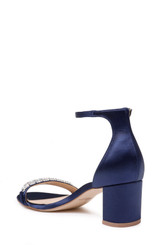 Navy | Ramsay Open Toe Block Heel