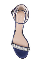 Navy | Ramsay Open Toe Block Heel