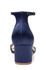 Navy | Ramsay Open Toe Block Heel