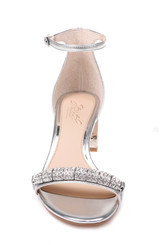 Silver Metallic | Ramsay Open Toe Block Heel