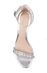 Silver Metallic | Ramsay Open Toe Block Heel