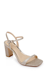 Light Gold | Rayla Block Heel Sandal