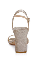 Light Gold | Rayla Block Heel Sandal