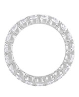 White Gold | Oval-Cut Eternity Band Ring