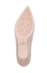 Lt. Gold | Royalty Pointed Toe Kitten Heel