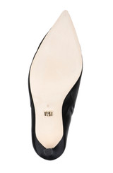 Black Satin | Runway Knee High Boot