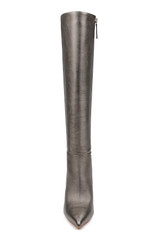 Bronze Leather | Runway Knee High Boot