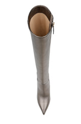 Bronze Leather | Runway Knee High Boot