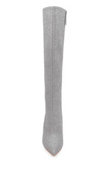Silver Antique | Runway Knee High Boot