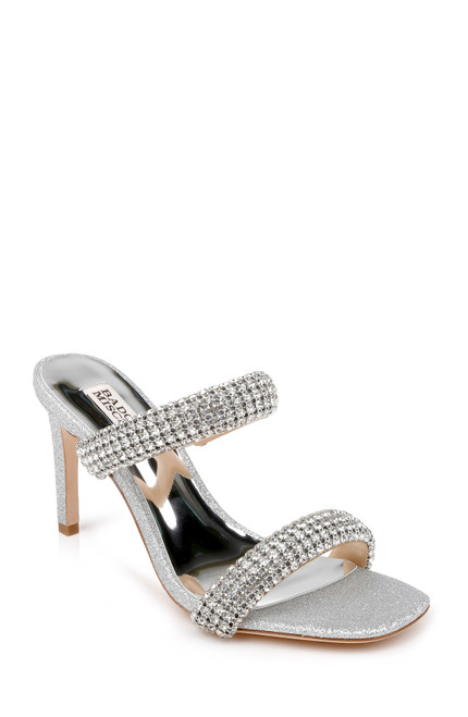 Silver | Sade Jeweled Double-Band Stiletto