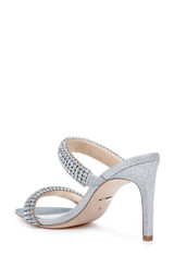 Silver | Sade Jeweled Double-Band Stiletto