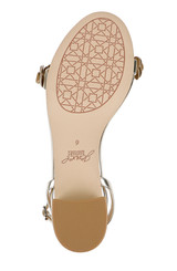 Gold Metallic | Sawyer Low Block Heel Sandals Sole