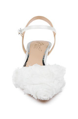 Ivory Ivory | Selene Kitten Heel Pumps Front