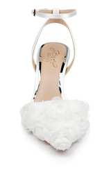 Ivory Ivory | Shannon Ankle Strap Pumps Front