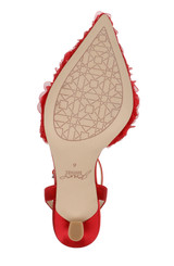 Red Red | Shannon Ankle Strap Pumps Sole