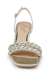 Champagne Gold | Sharon Slingback Sandals Front