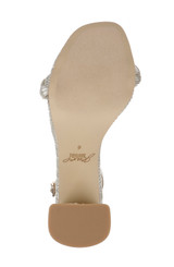 Champagne Gold | Shea Block Heel Sandals Sole