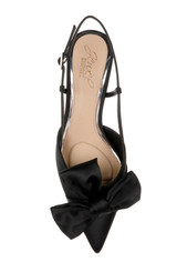 Black | Shoshana Slingback Pumps Top