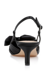 Black | Shoshana Slingback Pumps Back