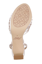 Champagne | Skylar Peep Toe Platform Sandals Sole