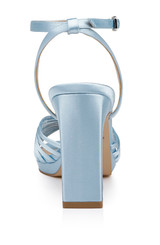 Sky Blue | Skylar Peep Toe Platform Sandals Back
