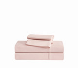Blush | Cotton Sateen Blush Sheet Set Silo