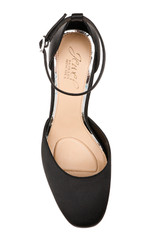 Black | Stephanie Platform Pumps Top