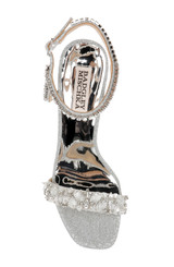 Silver | Tanisha Block Heel Sandal