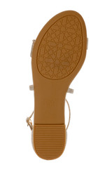 Light Gold | Tessy Satin Evening Sandal