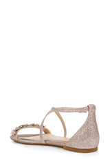 Rosegold | Tessy Satin Evening Sandal
