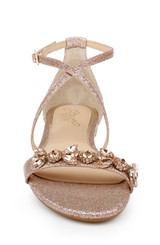 Rosegold | Tessy Satin Evening Sandal