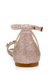 Rosegold | Tessy Satin Evening Sandal