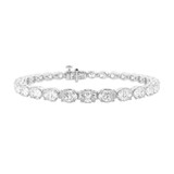 TXBR01678-GW4 Opulent Diamond Bracelet Front